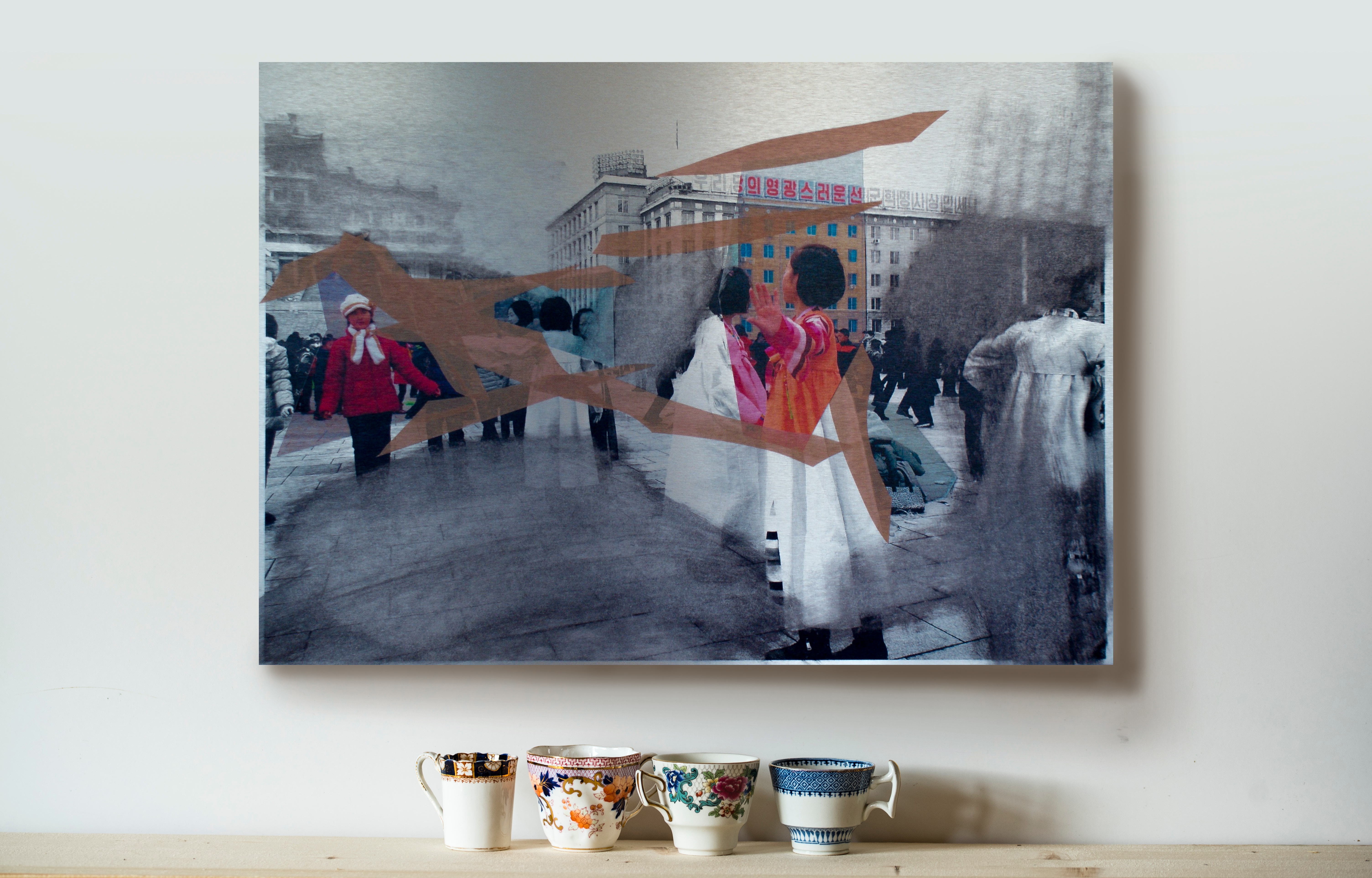 INSTANT MEMORIES #5 (2019) Analog photo collage, printed on dibond/aluminium. 84,1 cm x 118,9 cm. For sale.